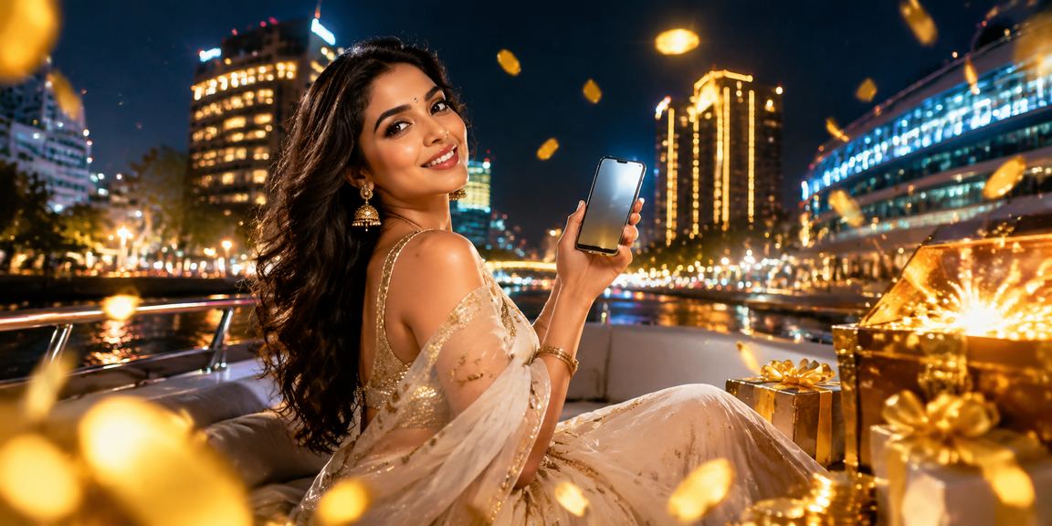 Mobile user playing lottery games in Bengaluru