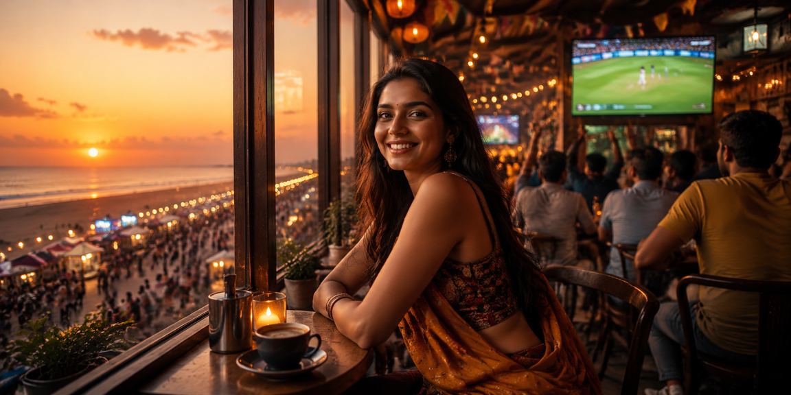 Chennai cricket betting night market scene